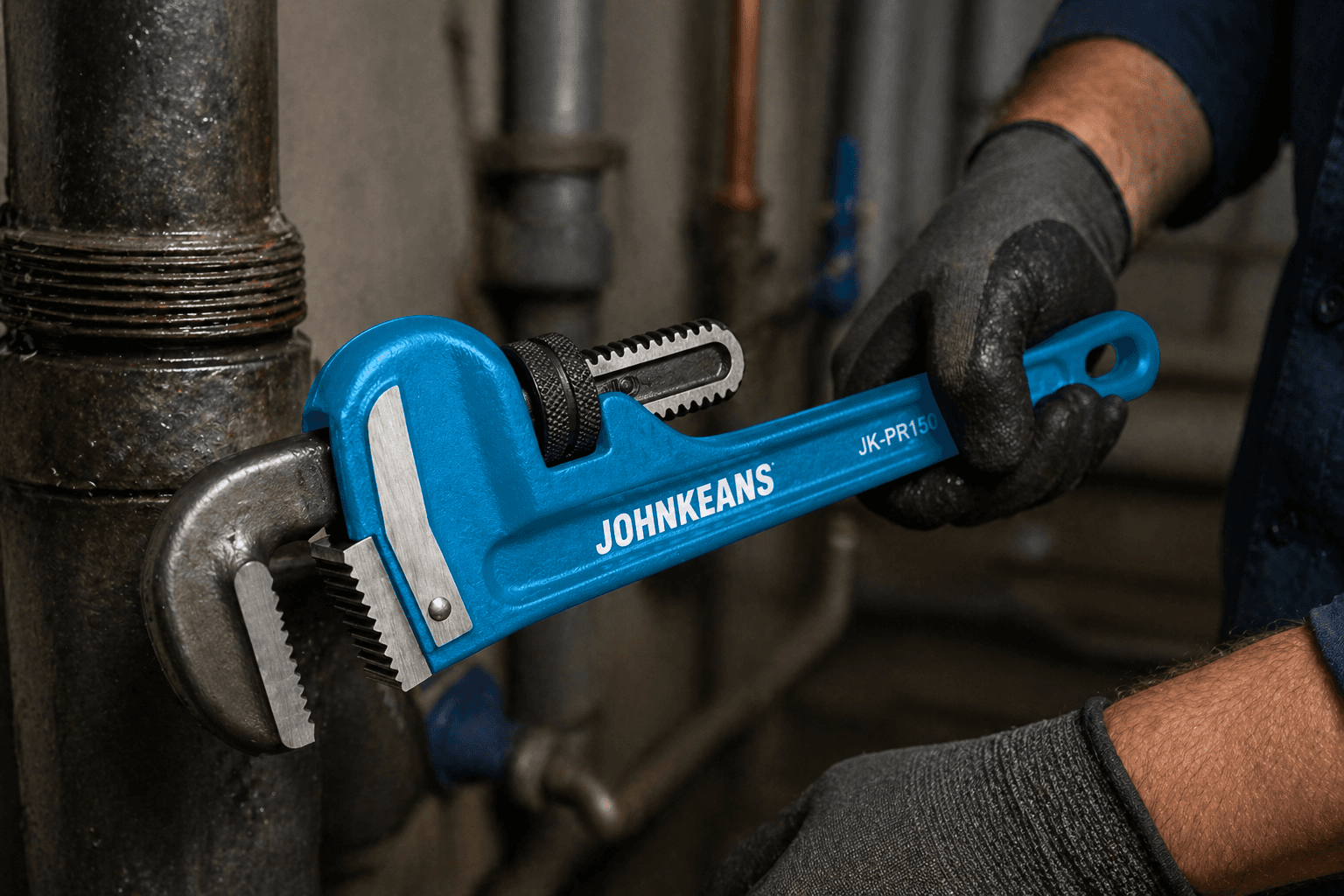 Johnkeans 18 in Heavy Duty Pipe Wrench - Image 4