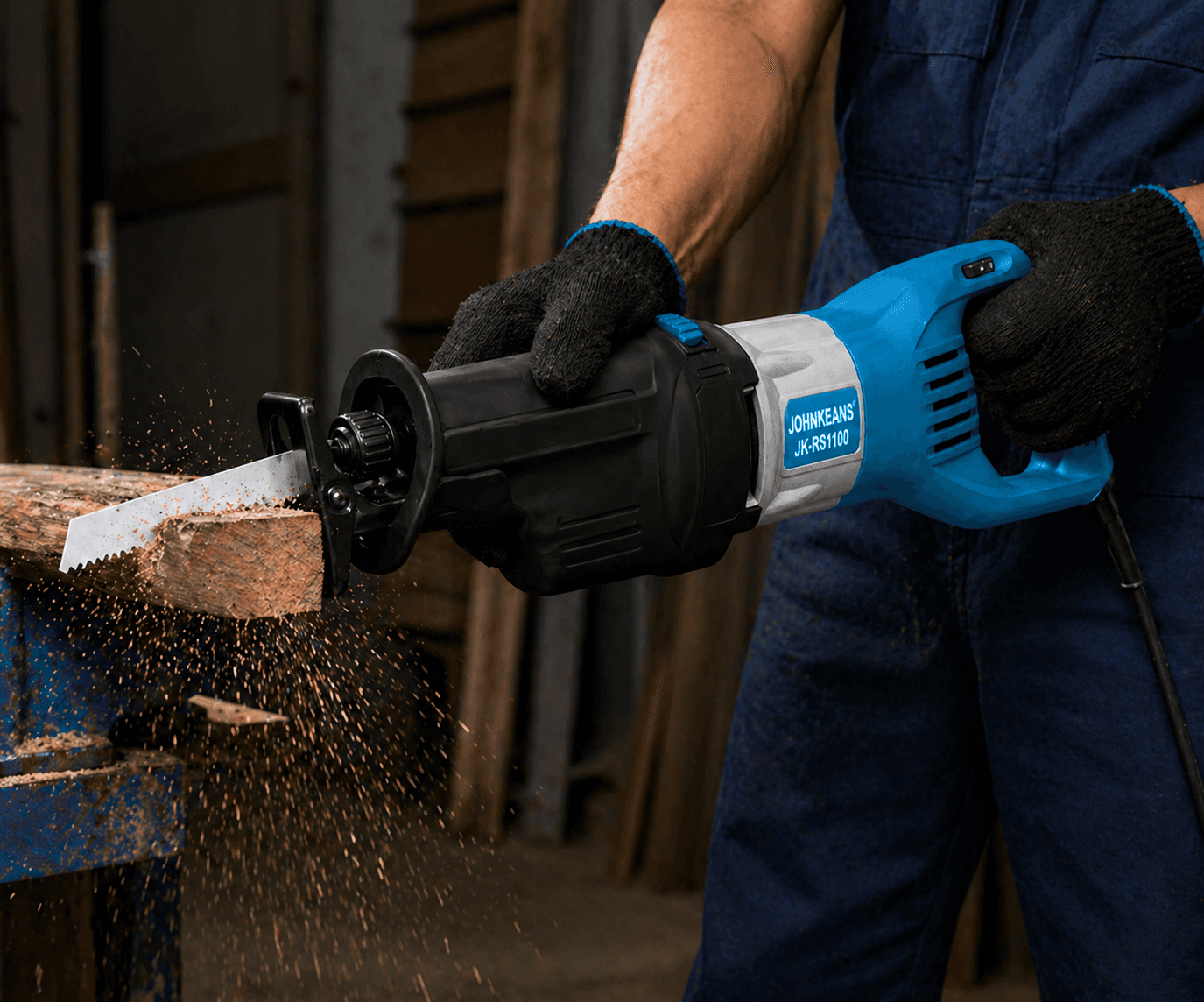 Johnkeans 1100W Reciprocating Saw - Image 3